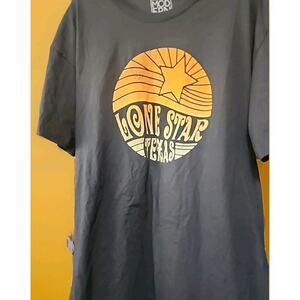 Texas‎ Lone Star T-shirt, Men's Modern Lux XL X-Large New A129 Excellent Soft